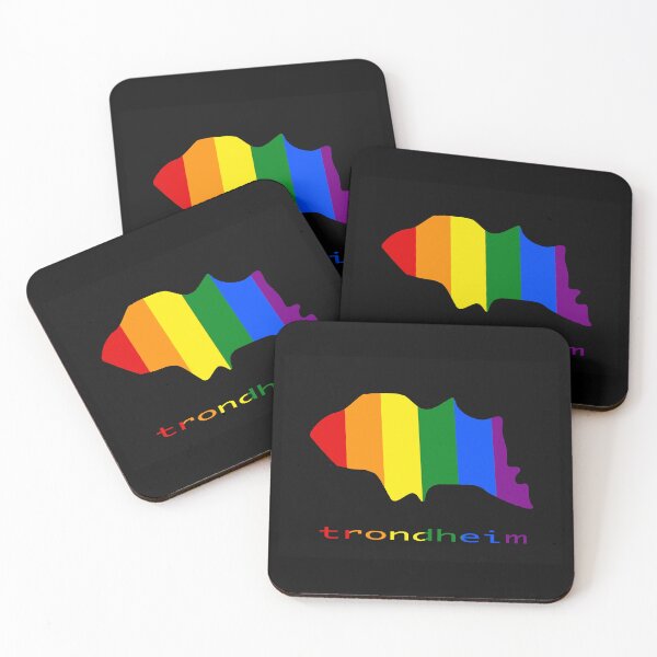 Item preview, Rainbow mAps -  Trondheim designed and sold by Mirrafoto.