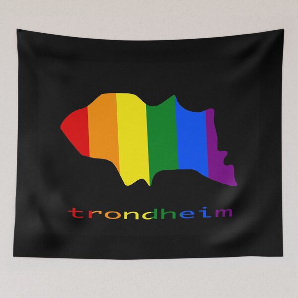 Item preview, Rainbow mAps -  Trondheim designed and sold by Mirrafoto.