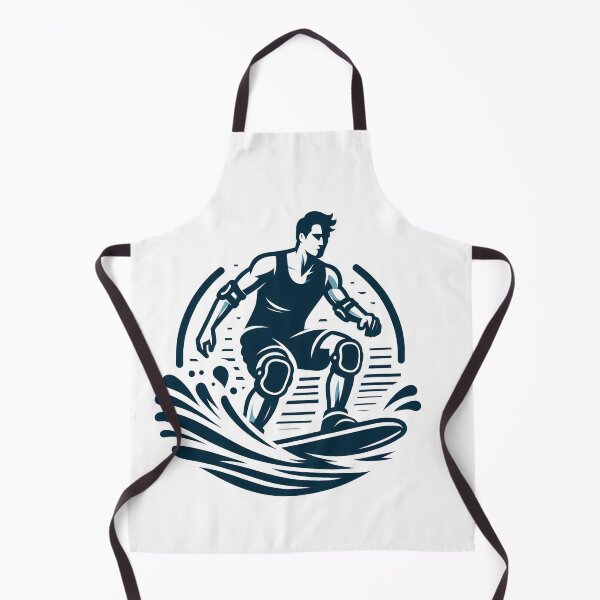 Item preview, surfing wave in ocean enjoying holidays designed and sold by vectorillus.