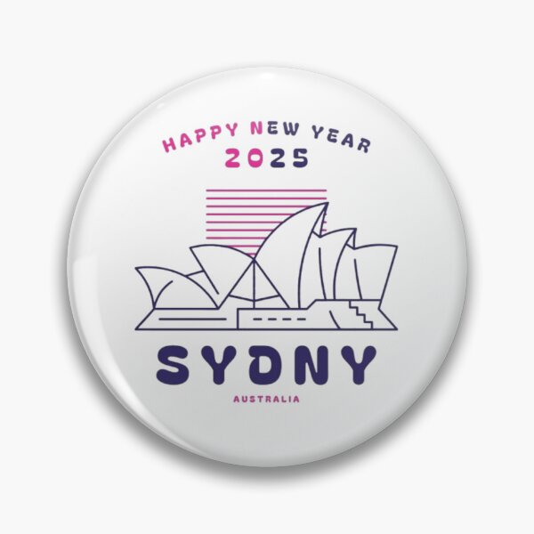 Item preview, Happy New Year Sydny Australia 2025 T-shirt designed and sold by Scouts4ever.