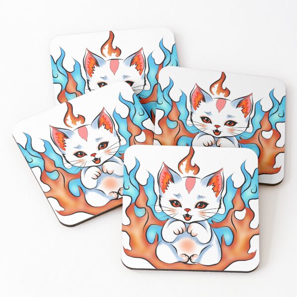 Item preview, Fiery Devil Kitten designed and sold by Mascarad.