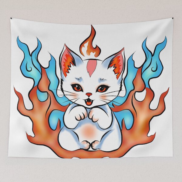 Item preview, Fiery Devil Kitten designed and sold by Mascarad.