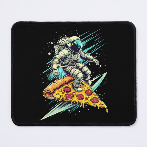 Item preview, Space pizza. designed and sold by MyHappyArtShop.