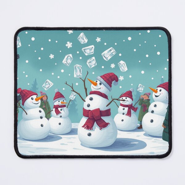 Item preview, Winter Snow People Fun Land designed and sold by NerdscapeDC.