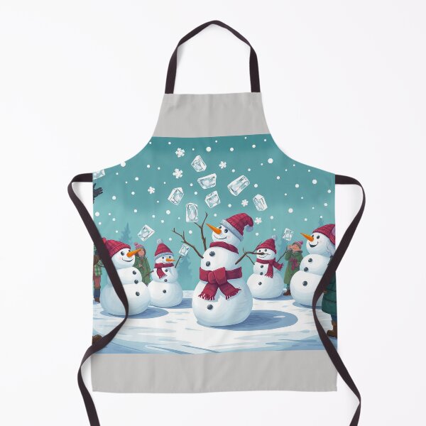 Item preview, Winter Snow People Fun Land designed and sold by NerdscapeDC.
