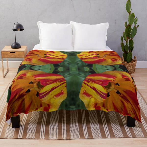 Item preview, Striking red and yellow tulips designed and sold by flowergirlrosie.
