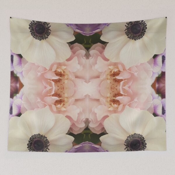 Item preview, Delicate anemone and rose floral  designed and sold by flowergirlrosie.
