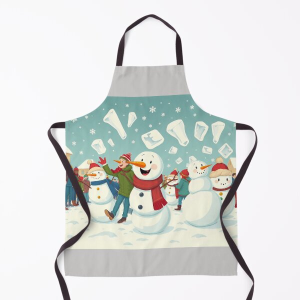 Item preview, Winter Snow People Fun Land designed and sold by NerdscapeDC.