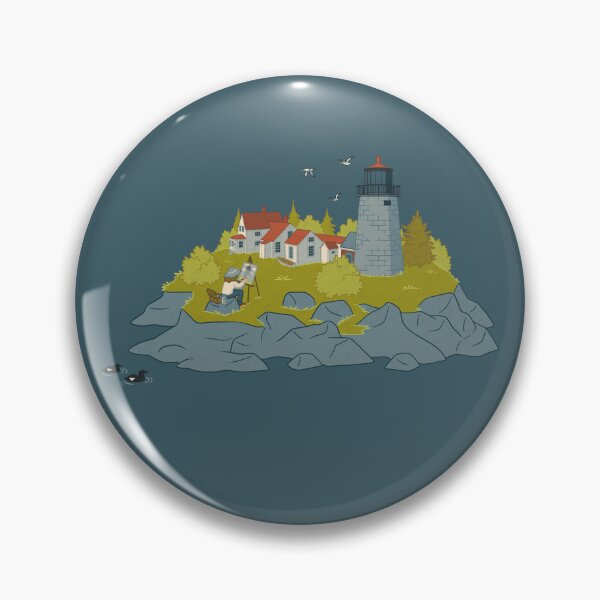 Item preview, Monhegan Island Light designed and sold by JadaFitch.