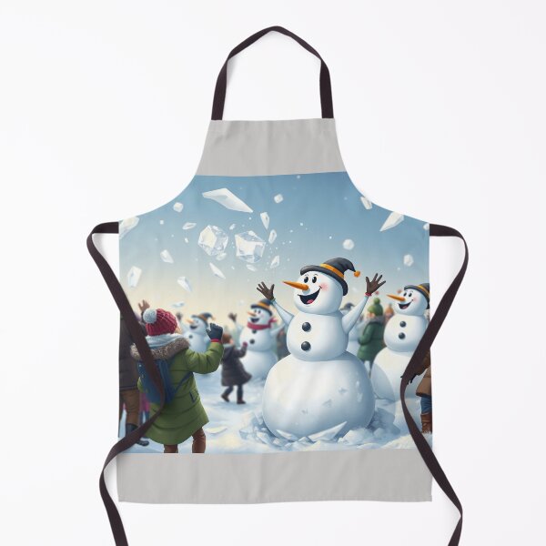 Item preview, Winter Snow People Fun Land designed and sold by NerdscapeDC.