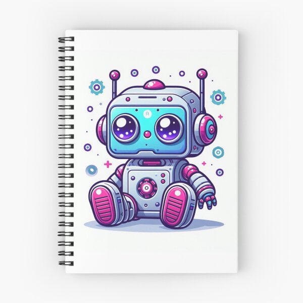 Item preview, AI Robots in Action designed and sold by nicnacc.