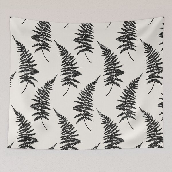 Item preview, Black Ink Watercolor Fern for Plants Lovers. Minimalistic Modern Illustration designed and sold by helga-wigandt.