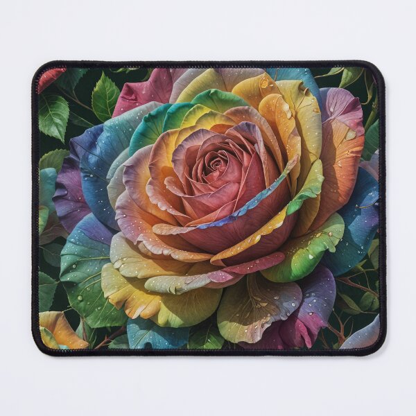 Item preview, Rainbow Rose designed and sold by RocketAiCat.