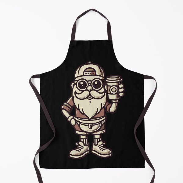 Item preview, Trendy Santa Claus Coffee Vibes designed and sold by LuminOrb.