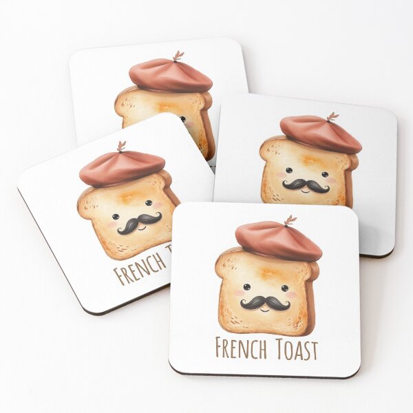 Item preview, French Toast Cutie Sticker designed and sold by swang22.