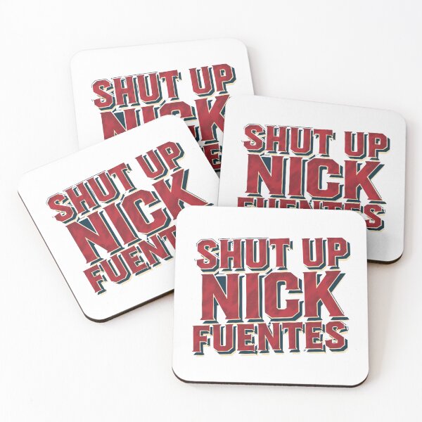 Item preview, Sticker shut up nick fuentes designed and sold by Dospart.