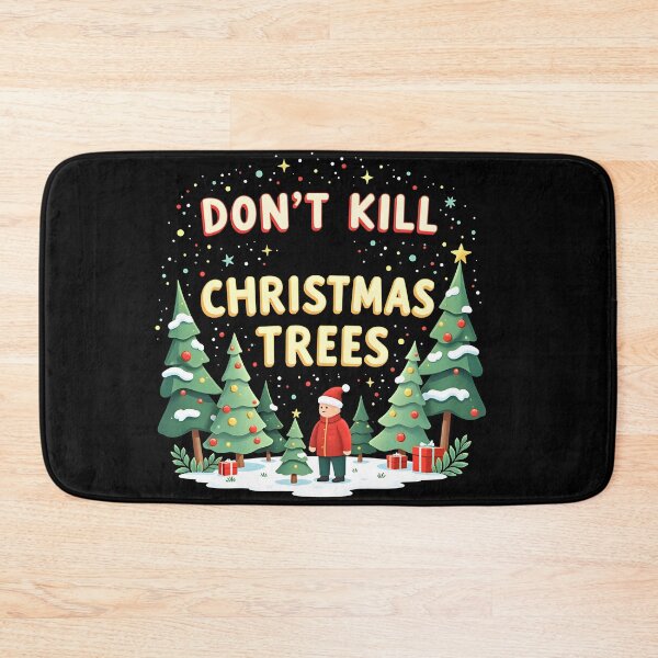 Item preview, Don't Kill Christmas Trees, Eco-Friendly Holiday Gift designed and sold by SpeakingPrint2.