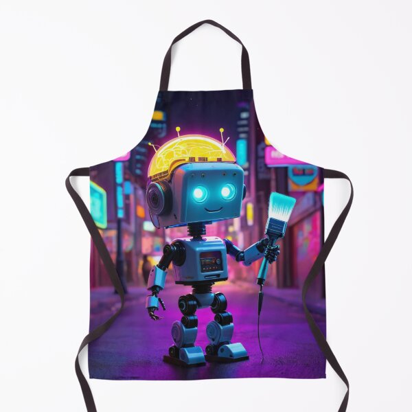 Item preview, Quirky futuristic robot sticker! designed and sold by Cookbeat.