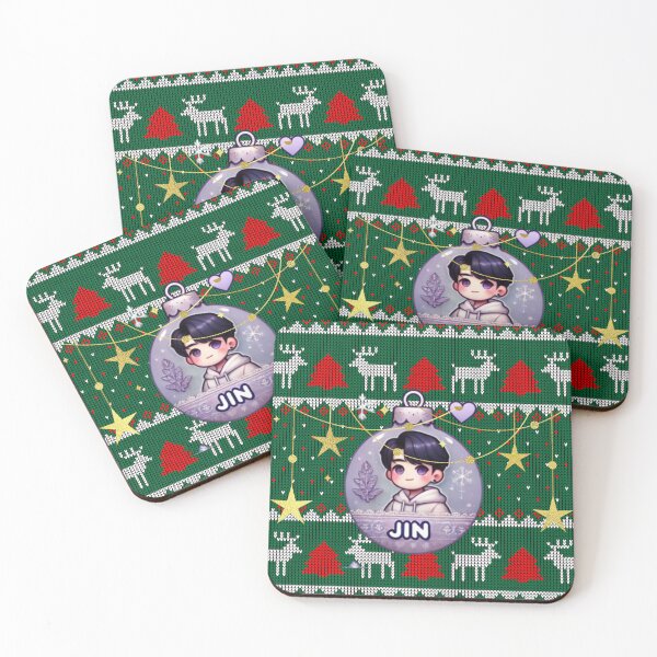 Item preview, Jin Christmas sweater designed and sold by ARMYPLUGCO.