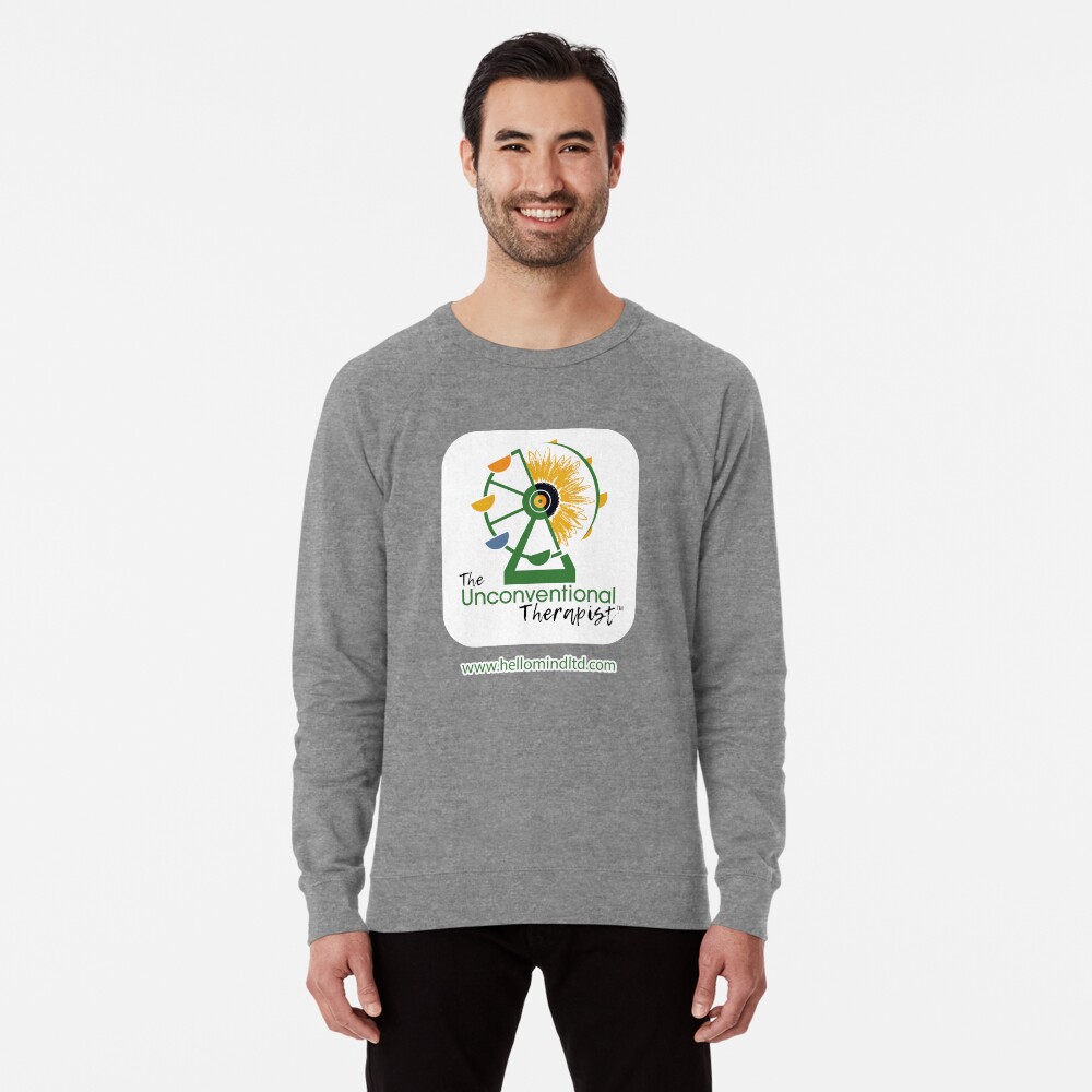 Item preview, Lightweight Sweatshirt designed and sold by HelloMind.