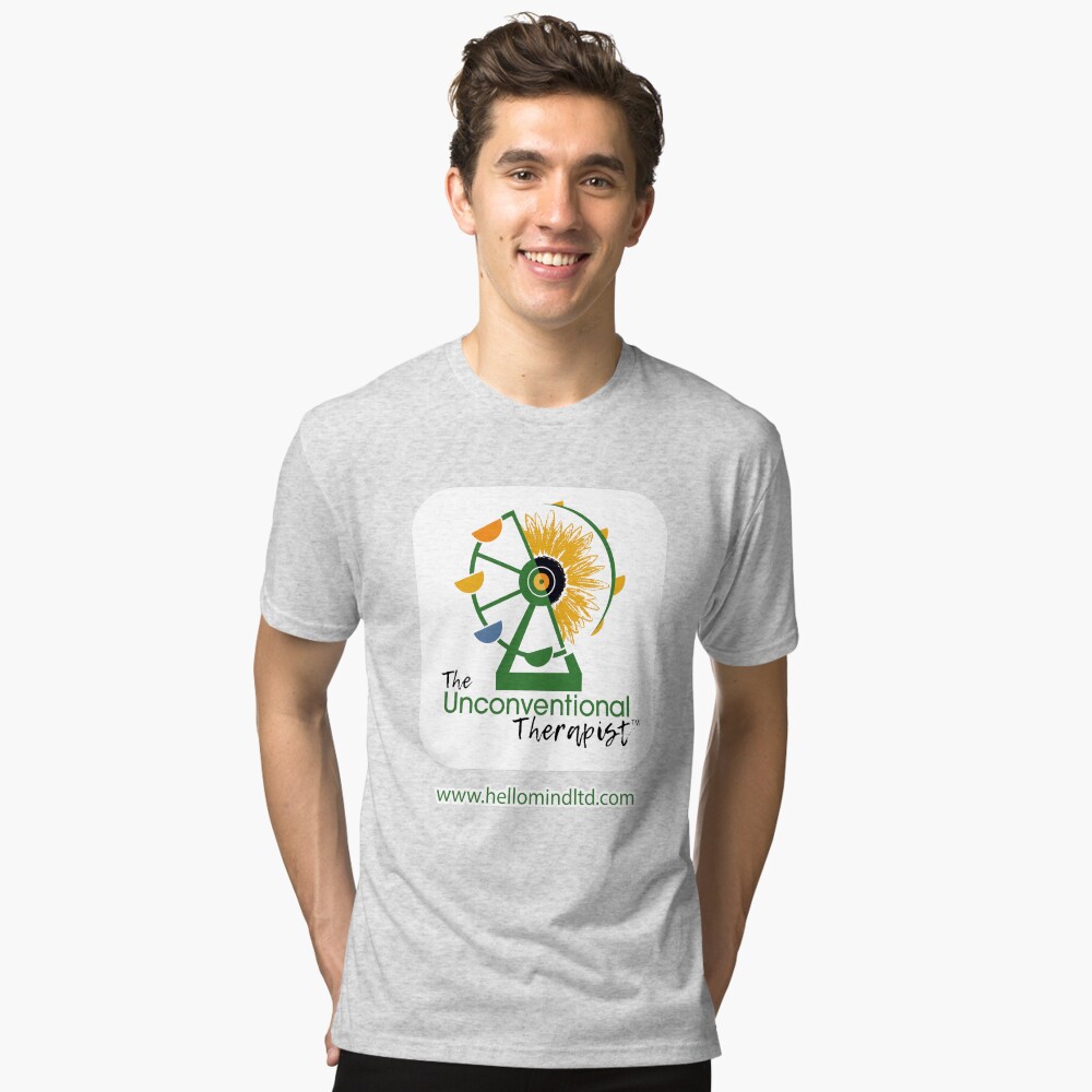 Item preview, Tri-blend T-Shirt designed and sold by HelloMind.