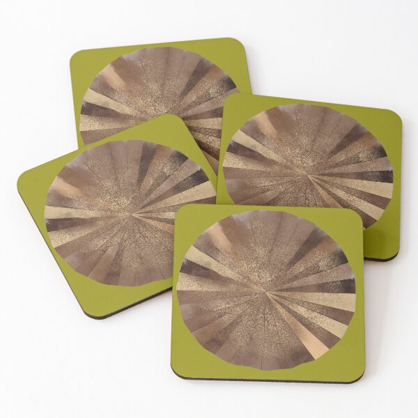 Item preview, Tropical artistic imprints, glossy and matte gold designed and sold by VandArts.