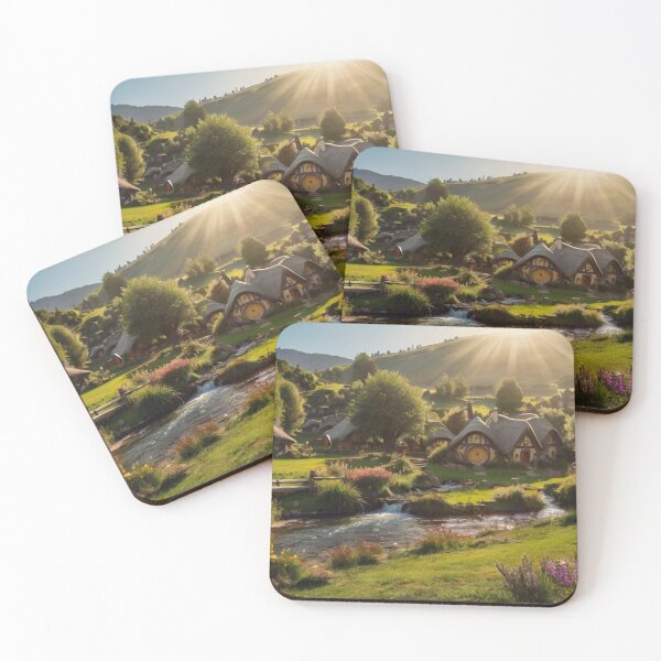 Item preview, Fairy Tale Village of Glimmering Shores designed and sold by BlareBlare.