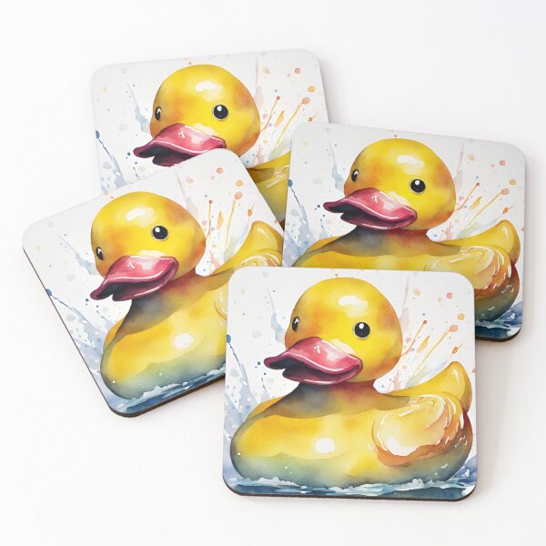Item preview, Rubber Duck Watercolor Kids designed and sold by Tammy Marie Russell.