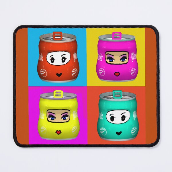 Item preview, jenny and capri popart ,without an inscription different color. designed and sold by Jenny-and-Capri.