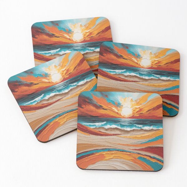 Item preview, Desert Sea Sunset Mirage designed and sold by EDigitalStore.