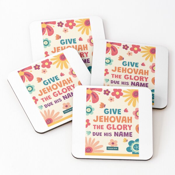 Item preview, JW 2025 Yeartext - Give Jehovah the glory due his name (Psalm 96:8) designed and sold by LiliGalerie.