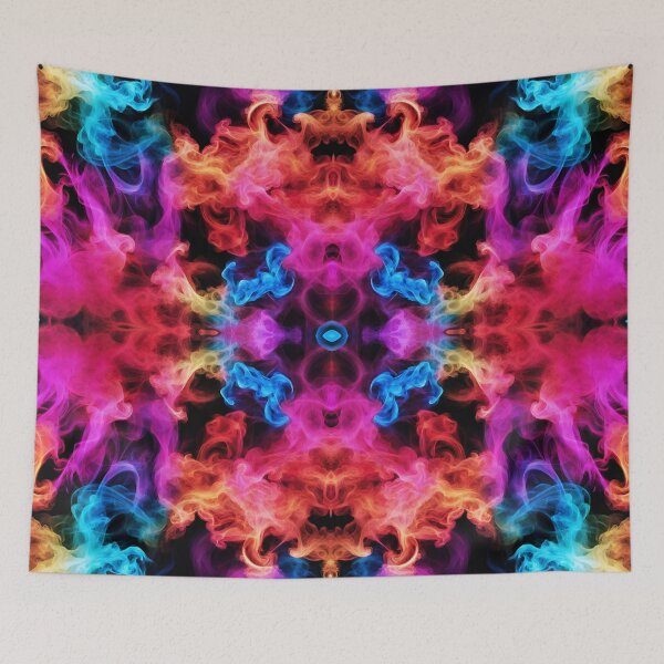 Item preview, Radiant Colorful Smoke Textile Patterns 14 designed and sold by Tom-Johnson.