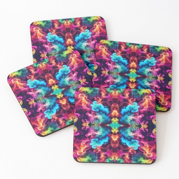 Item preview, Radiant Colorful Smoke Textile Patterns 15 designed and sold by Tom-Johnson.