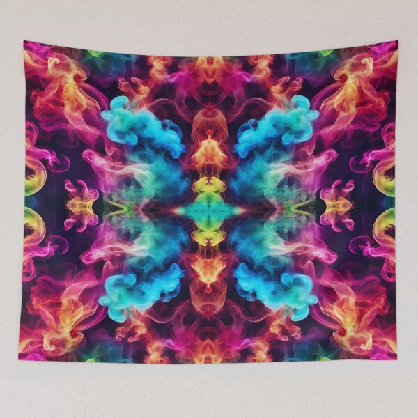 Item preview, Radiant Colorful Smoke Textile Patterns 15 designed and sold by Tom-Johnson.