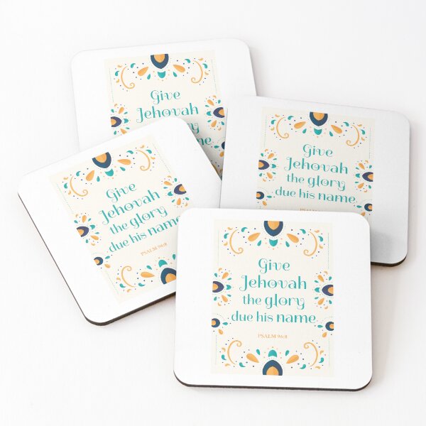 Item preview, JW 2025 Yeartext - Give Jehovah the glory due his name (Psalm 96:8) designed and sold by LiliGalerie.