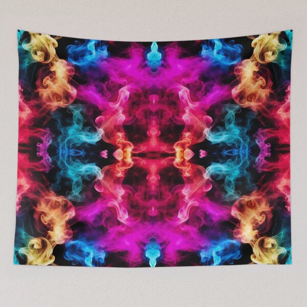 Item preview, Radiant Colorful Smoke Textile Patterns 16 designed and sold by Tom-Johnson.