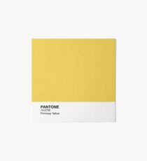 Pantone - Primelgelb Galeriedruck