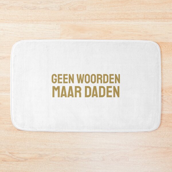 Item preview, Geen Woorden Maar Daden gold b designed and sold by VRedBaller.