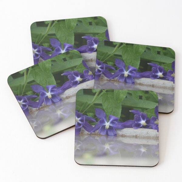 Item preview, Columbine flowers in the garden designed and sold by Claude Laprise.