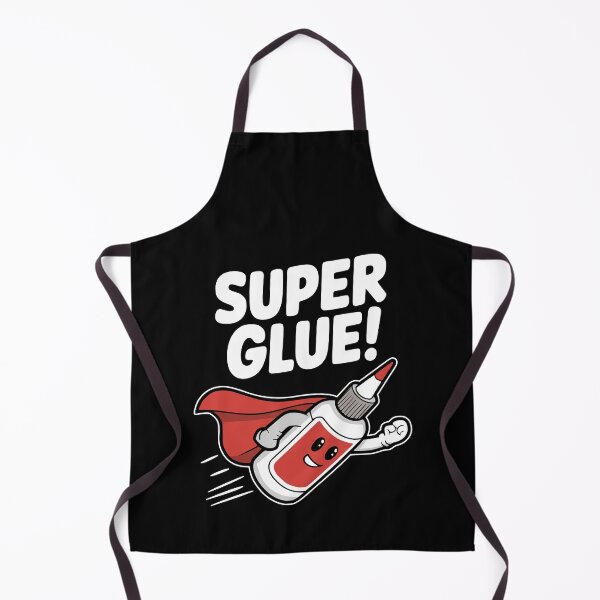 Item preview, Super Glue! Cute Superhero Glue Pun designed and sold by PMCreative.