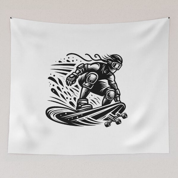 Item preview, surfing wave in ocean enjoying holidays designed and sold by vectorillus.