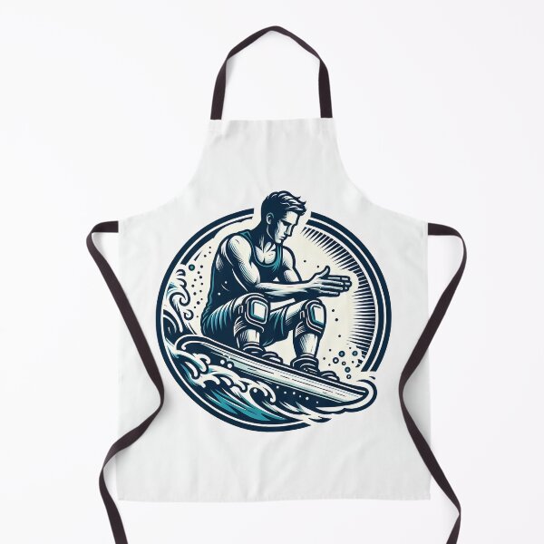 Item preview, surfing wave in ocean enjoying holidays designed and sold by vectorillus.