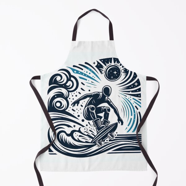 Item preview, surfing wave in ocean enjoying holidays designed and sold by vectorillus.