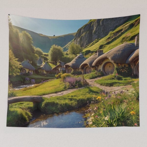 Item preview, Dreamy Reflections of the Fairy Tale Village designed and sold by BlareBlare.