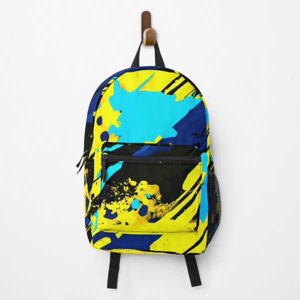 Item preview, Paint Pattern Yellow Turquoise  designed and sold by UZRWRLD .