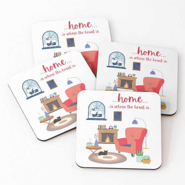 Item preview, Home is where heart is 3 designed and sold by violethue.