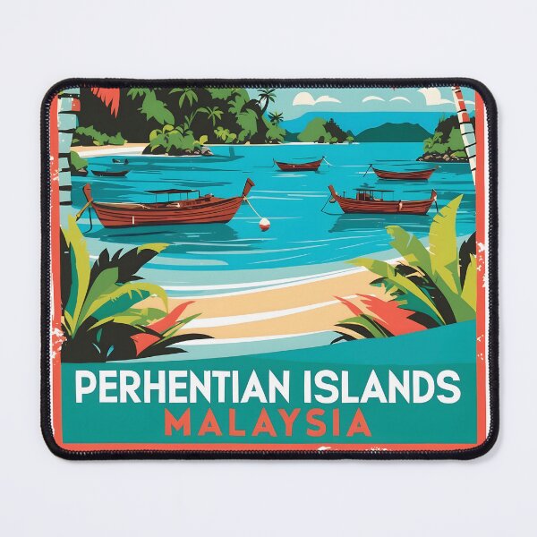 Item preview, Perhentian Islands Malaysia Vintage Travel Tourism designed and sold by TravelersGems.