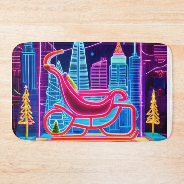 Item preview, Neon Christmass Slegde!  designed and sold by Cookbeat.