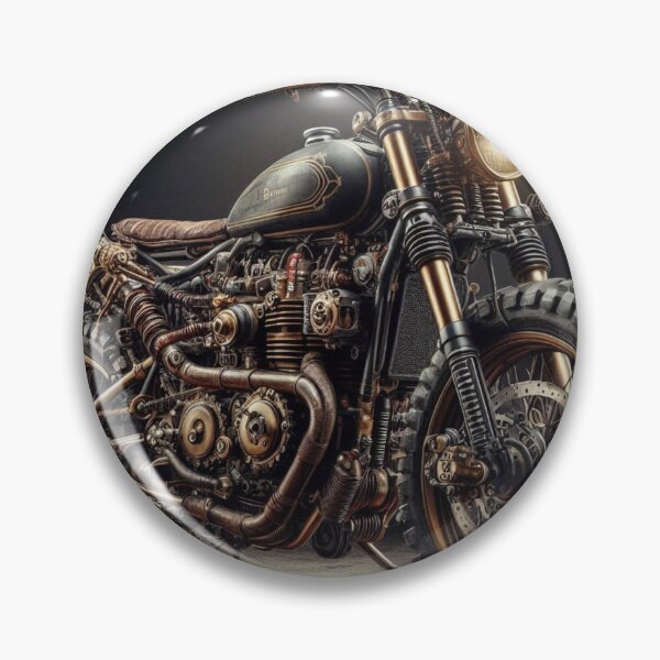 Item preview, Steampunk Scrambler Motorcycle designed and sold by Outlandishrob.