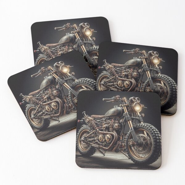 Item preview, Steampunk Scrambler Motorcycle designed and sold by Outlandishrob.